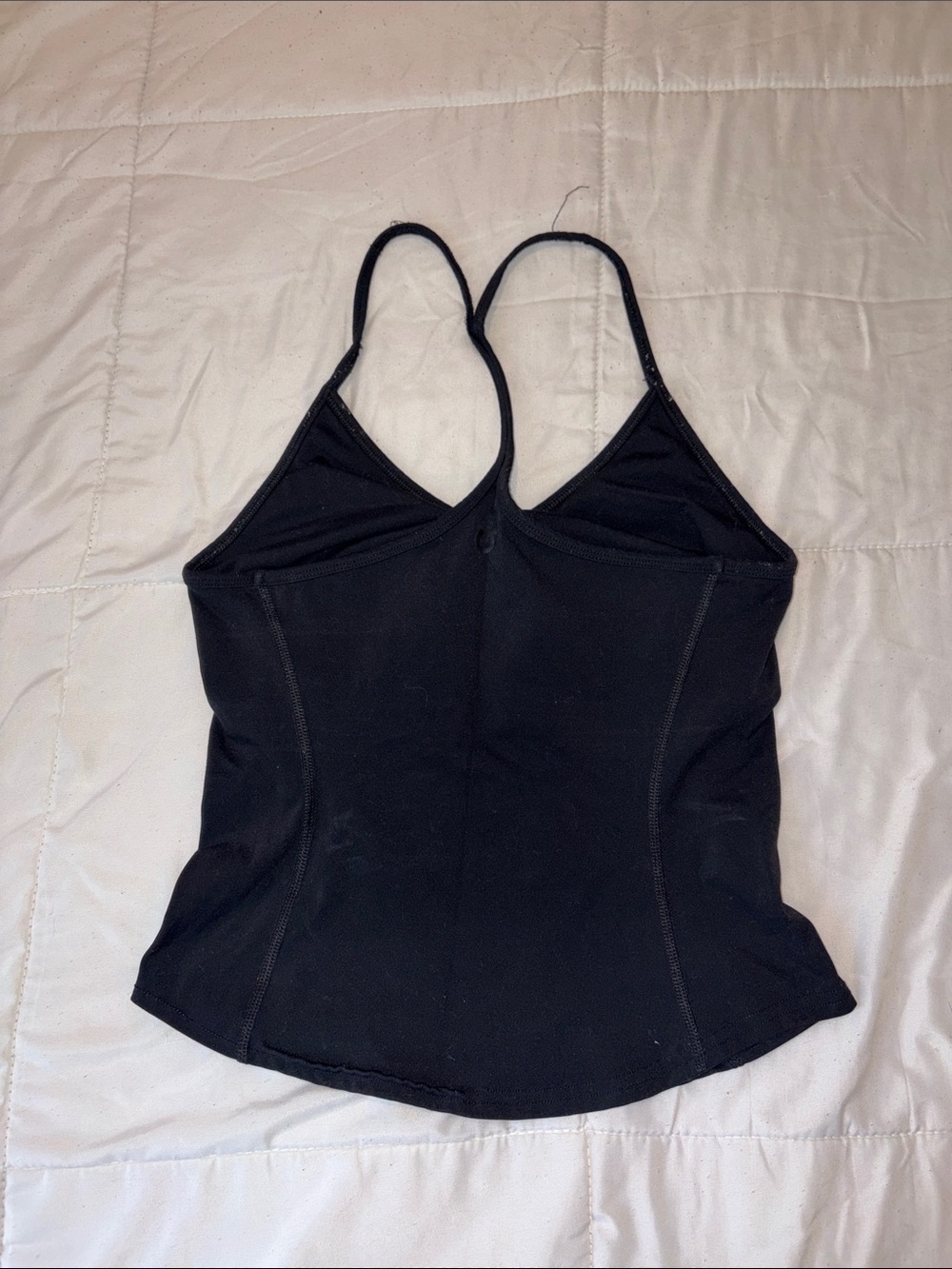Garage Black Slim Racerback Tank - Picture 2 of 2